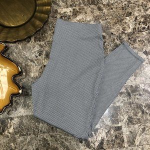 Chico's Pull On Mini-geo Leggings Pants SZ 1-8R